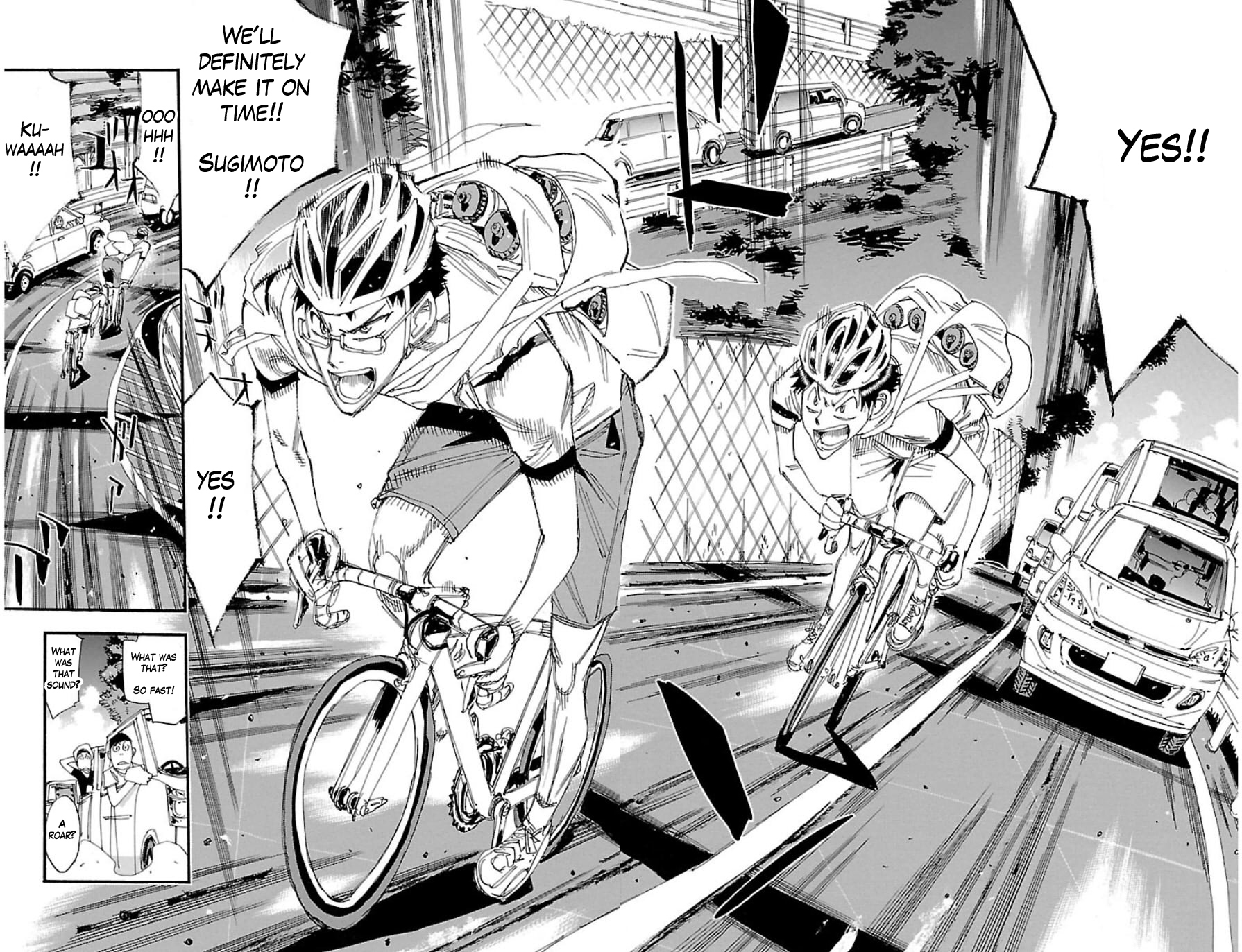 Yowamushi Pedal Chapter 332 page 13 - Chapter 332: The ones providing support