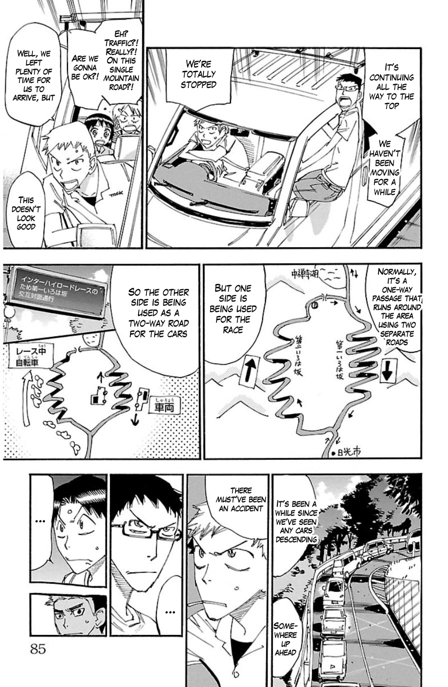 Yowamushi Pedal Chapter 332 page 8 - Chapter 332: The ones providing support
