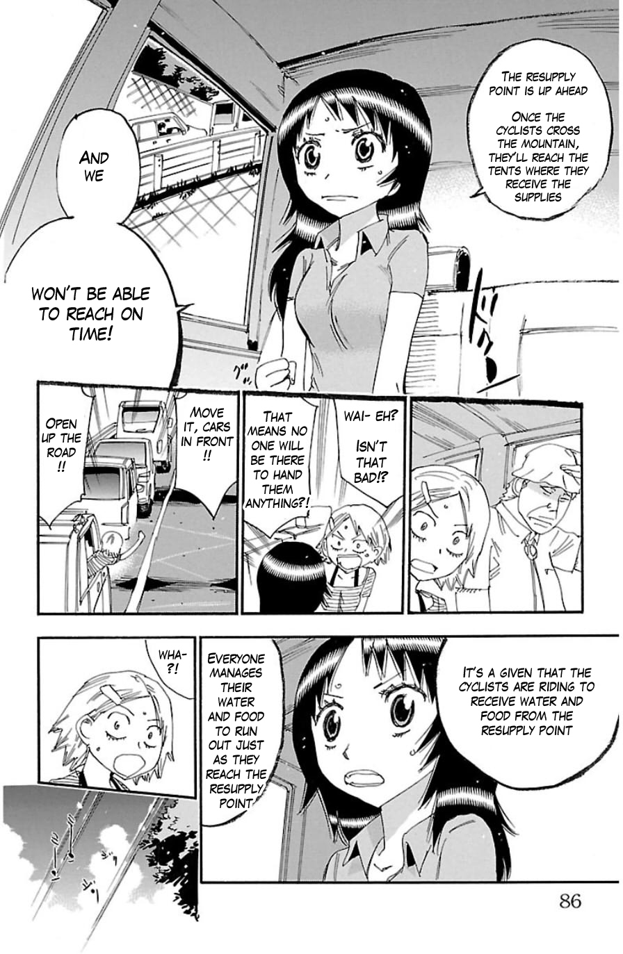 Yowamushi Pedal Chapter 332 page 9 - Chapter 332: The ones providing support