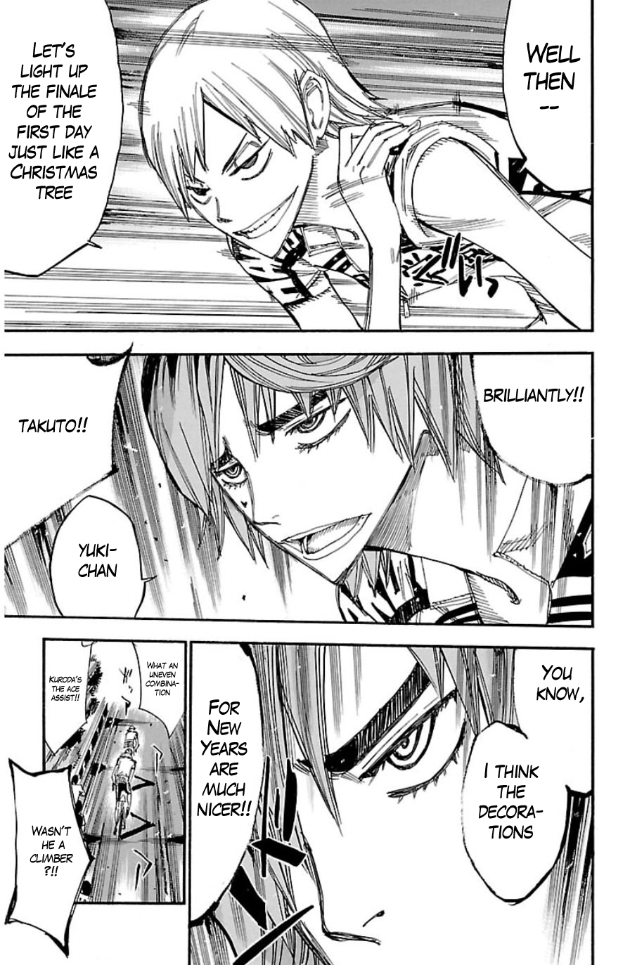 Yowamushi Pedal Chapter 333 page 10 - Chapter 333: Hakone gakuen's ace assist