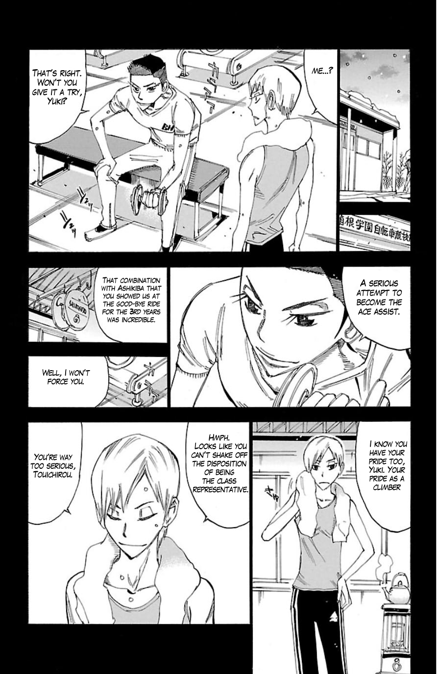Yowamushi Pedal Chapter 333 page 11 - Chapter 333: Hakone gakuen's ace assist