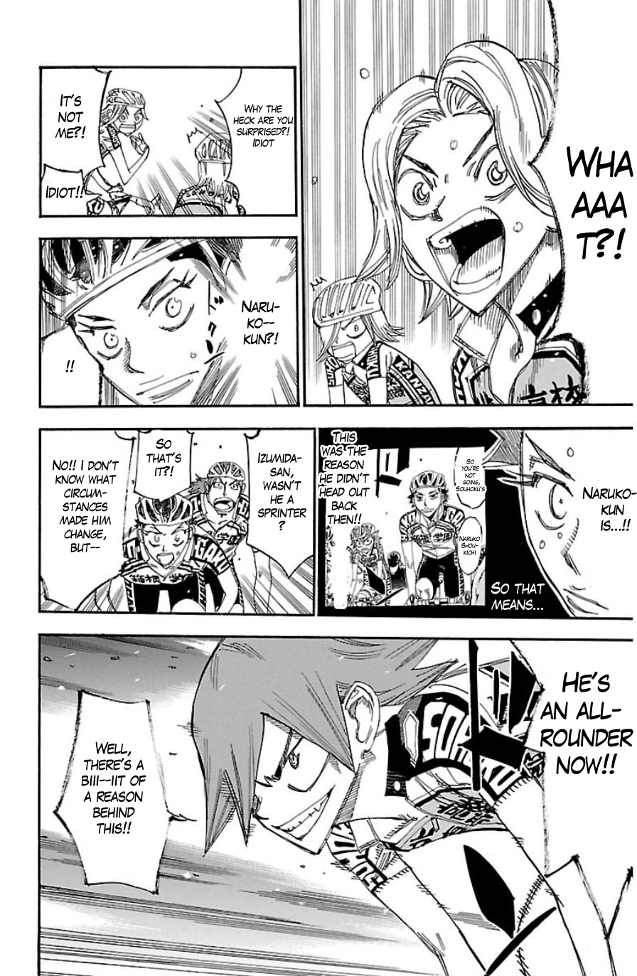 Yowamushi Pedal Chapter 333 page 18 - Chapter 333: Hakone gakuen's ace assist