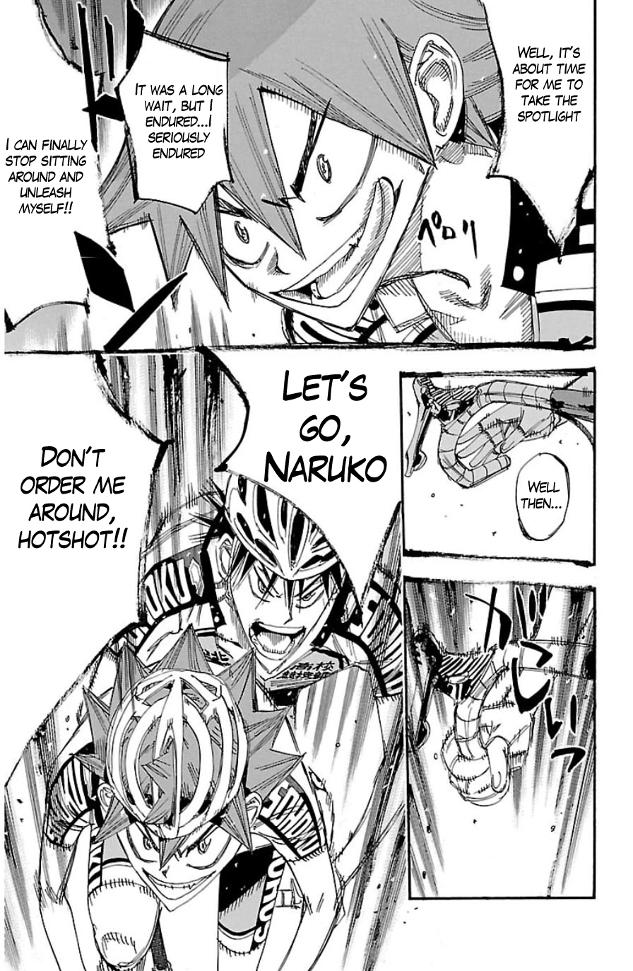 Yowamushi Pedal Chapter 333 page 19 - Chapter 333: Hakone gakuen's ace assist