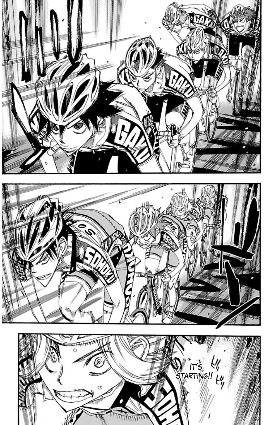 Yowamushi Pedal Chapter 333 page 3 - Chapter 333: Hakone gakuen's ace assist