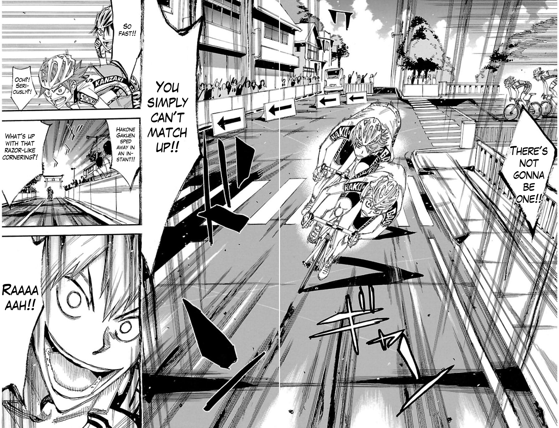 Yowamushi Pedal Chapter 334 page 15 - Chapter 334: Super wavering downhill!!