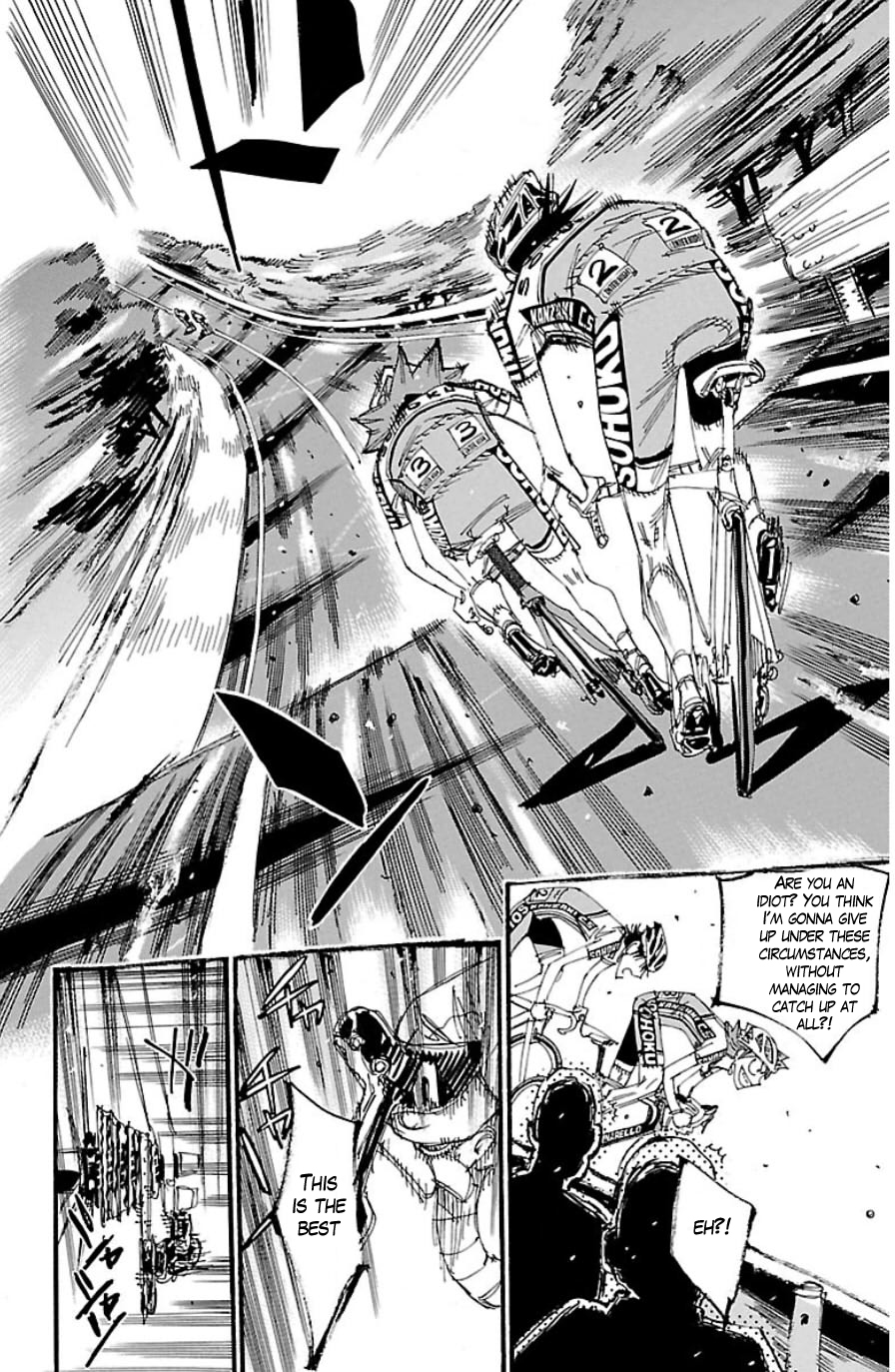 Yowamushi Pedal Chapter 334 page 3 - Chapter 334: Super wavering downhill!!