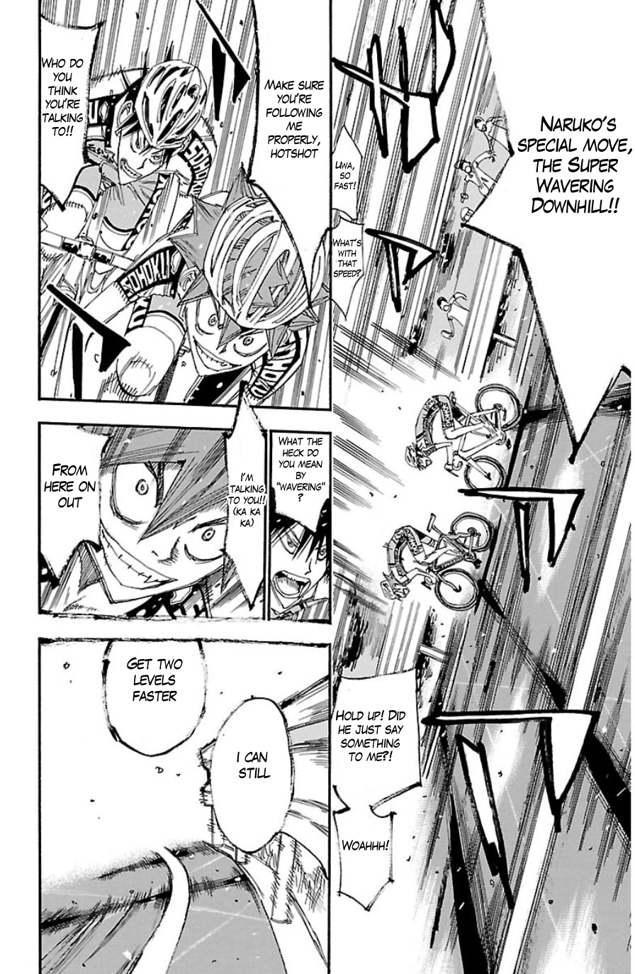 Yowamushi Pedal Chapter 334 page 5 - Chapter 334: Super wavering downhill!!