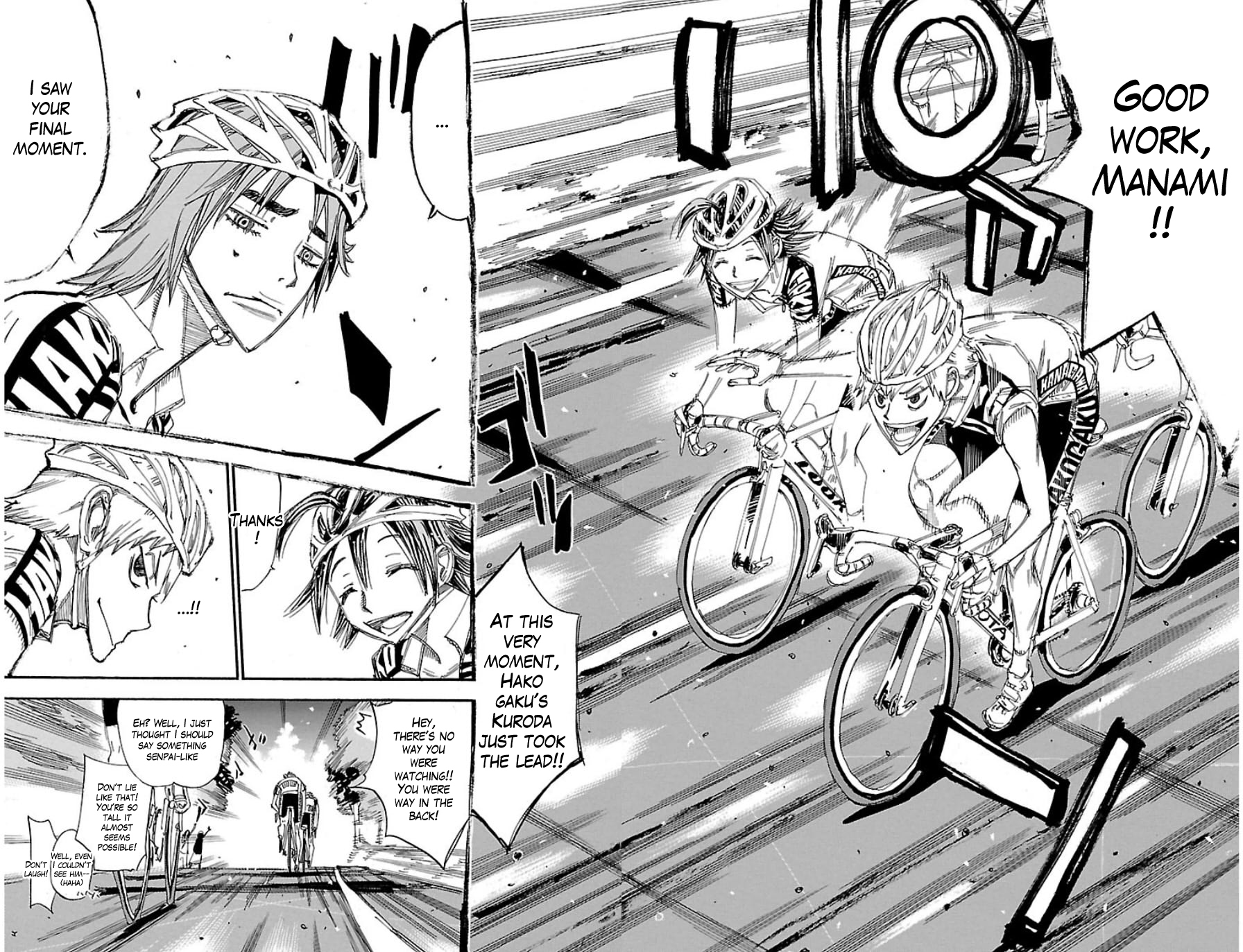Yowamushi Pedal Chapter 335 page 10 - Chapter 335: Hakone's delivery man