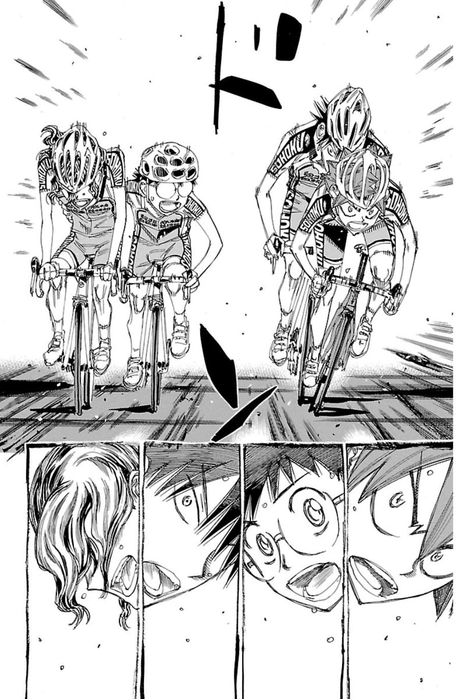 Yowamushi Pedal Chapter 335 page 11 - Chapter 335: Hakone's delivery man