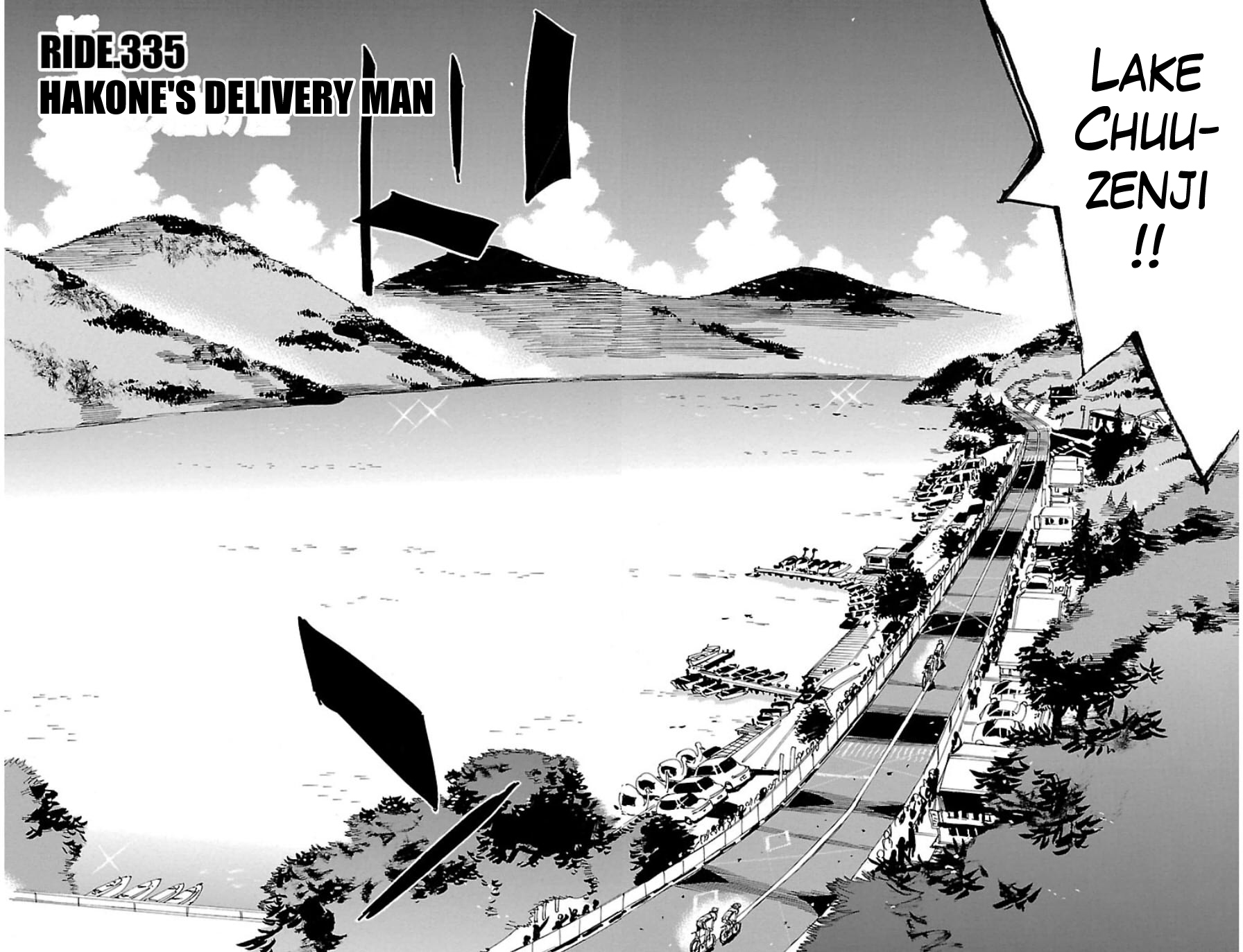 Yowamushi Pedal Chapter 335 page 2 - Chapter 335: Hakone's delivery man