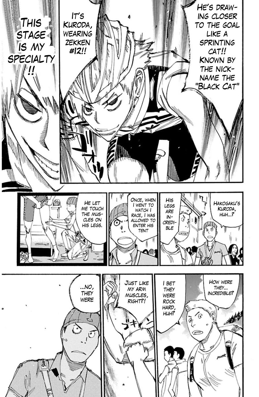 Yowamushi Pedal Chapter 335 page 4 - Chapter 335: Hakone's delivery man