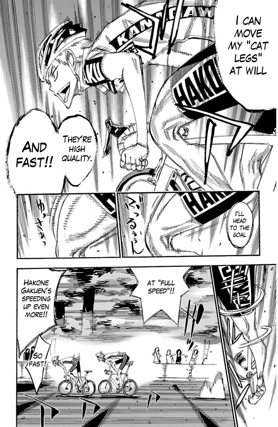 Yowamushi Pedal Chapter 335 page 7 - Chapter 335: Hakone's delivery man