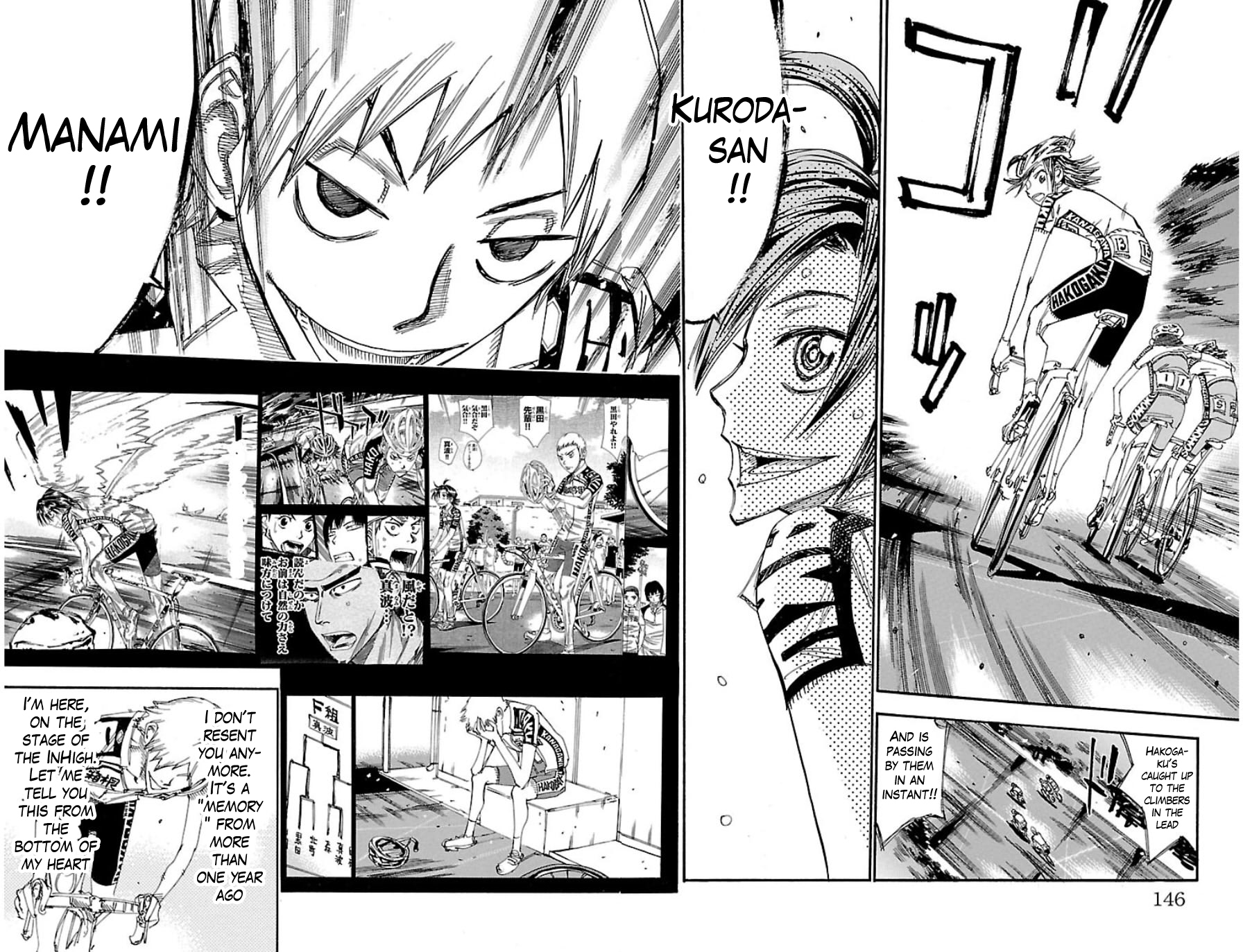 Yowamushi Pedal Chapter 335 page 9 - Chapter 335: Hakone's delivery man