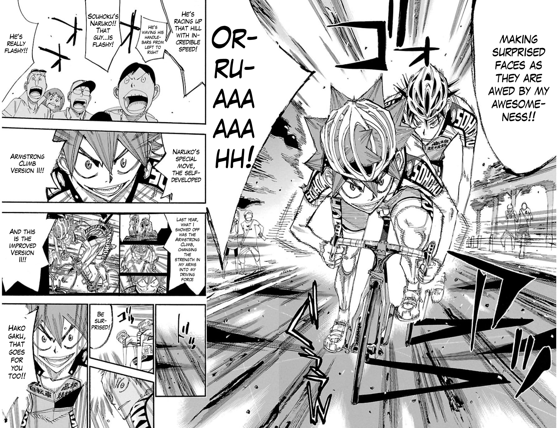 Yowamushi Pedal Chapter 336 page 10 - Chapter 336: Naruko, version II