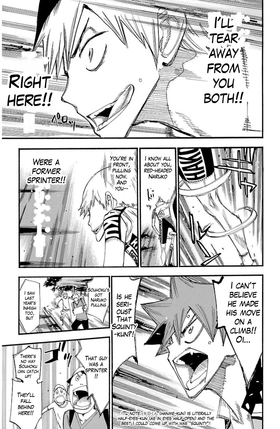Yowamushi Pedal Chapter 336 page 7 - Chapter 336: Naruko, version II
