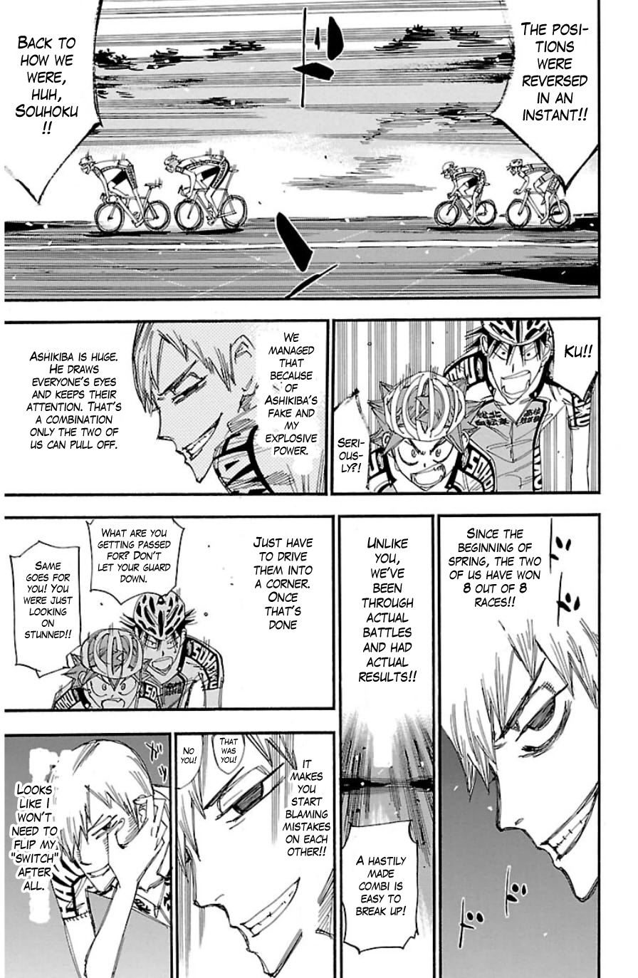 Yowamushi Pedal Chapter 337 page 11 - Chapter 337: The Two Aces!!