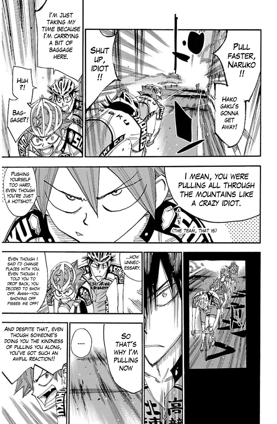 Yowamushi Pedal Chapter 337 page 15 - Chapter 337: The Two Aces!!
