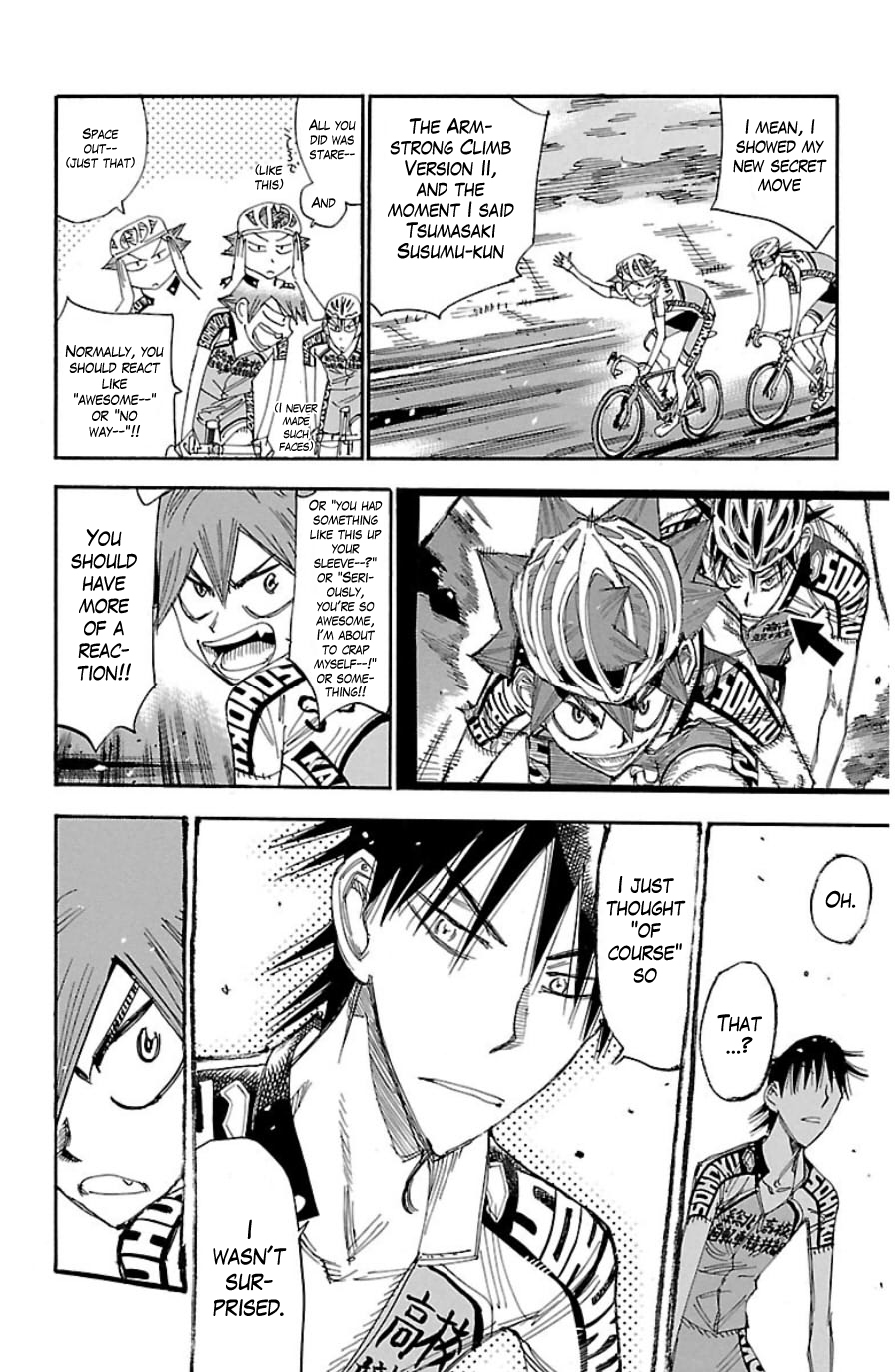 Yowamushi Pedal Chapter 337 page 16 - Chapter 337: The Two Aces!!