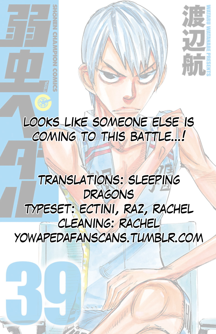 Yowamushi Pedal Chapter 337 page 19 - Chapter 337: The Two Aces!!