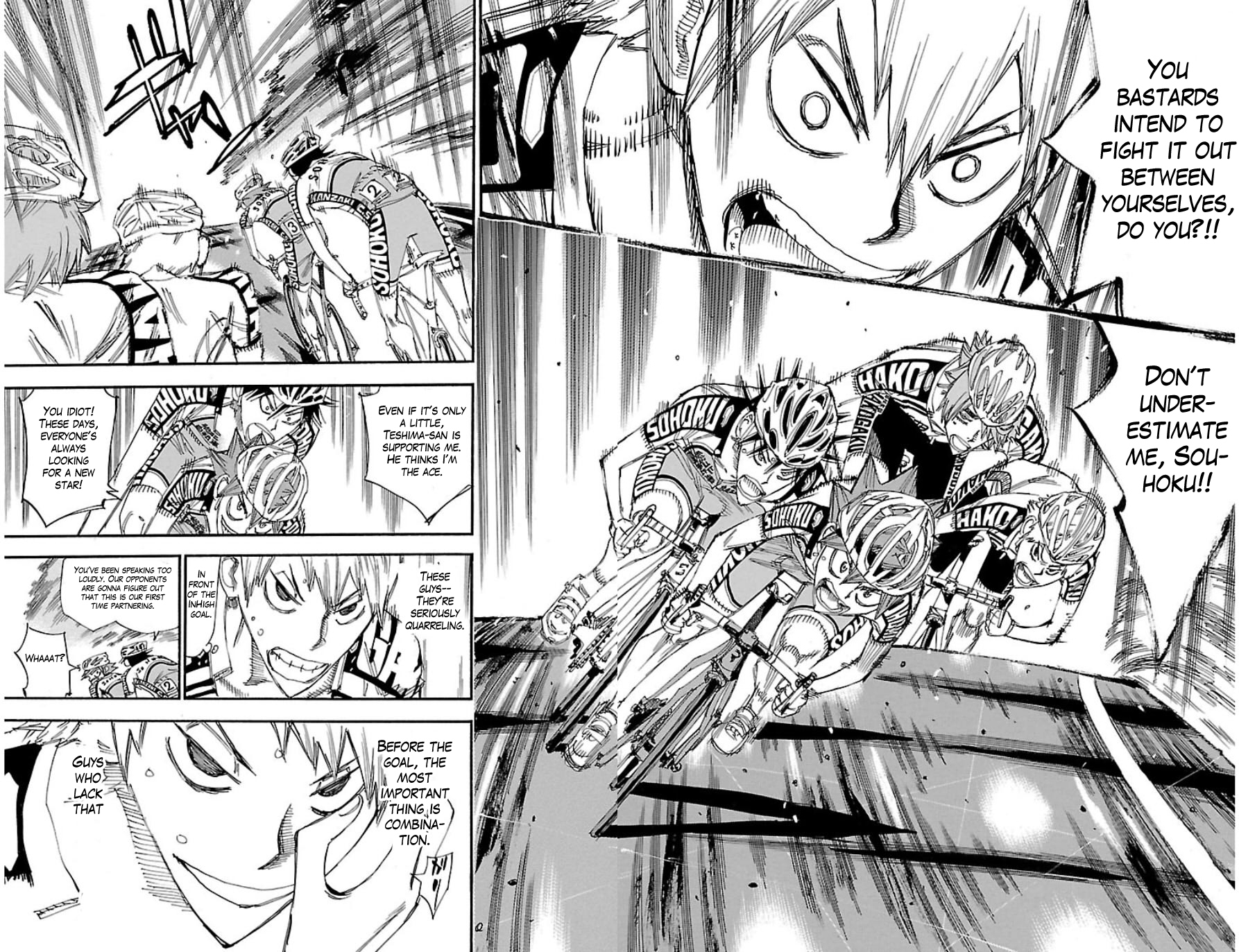 Yowamushi Pedal Chapter 337 page 7 - Chapter 337: The Two Aces!!
