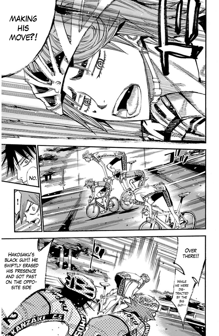 Yowamushi Pedal Chapter 337 page 9 - Chapter 337: The Two Aces!!