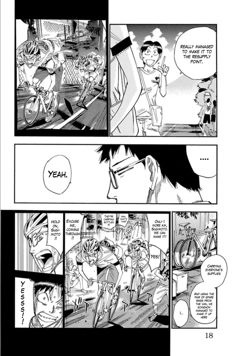 Yowamushi Pedal Chapter 338 page 10 - Chapter 338: Overlapping wishes!!