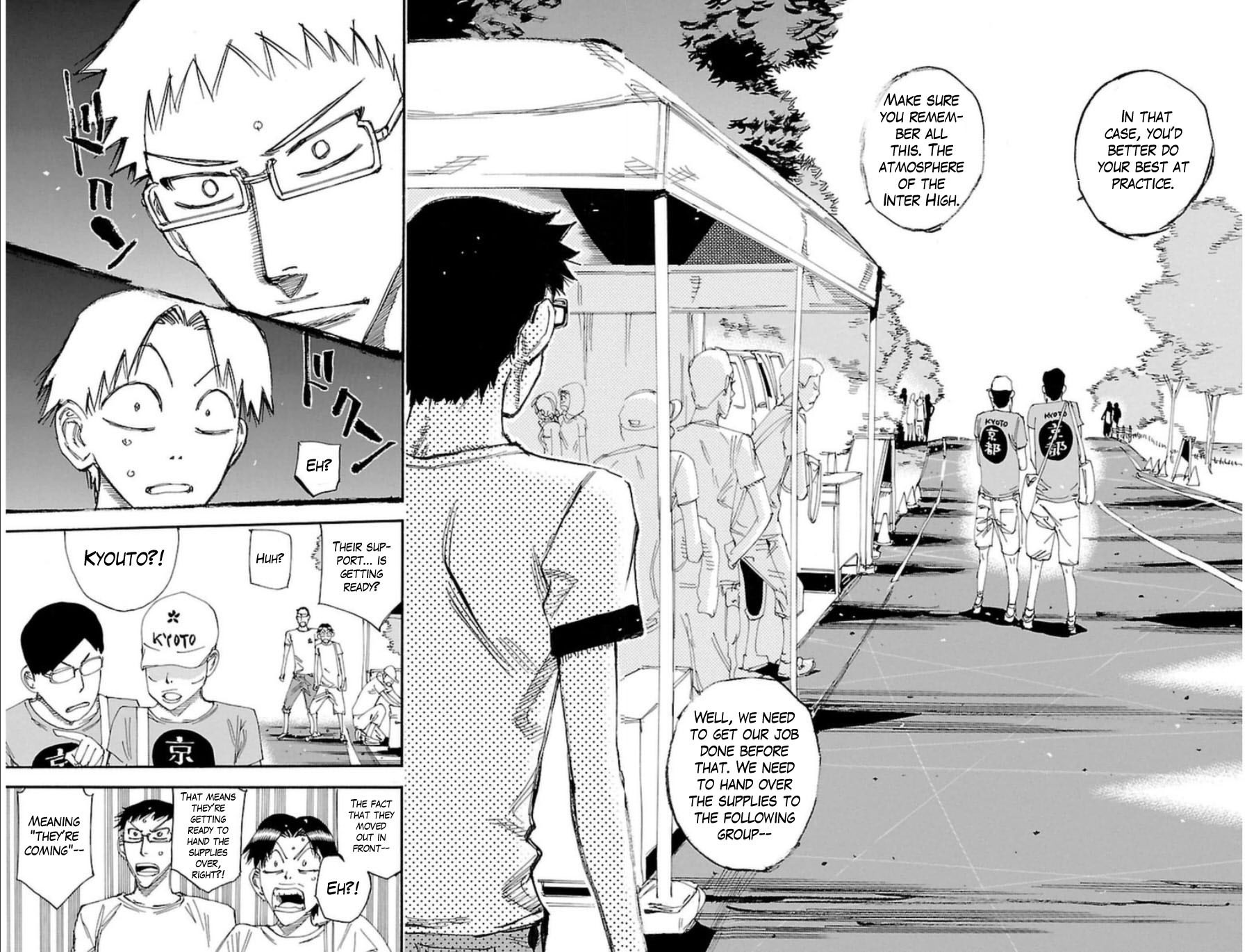 Yowamushi Pedal Chapter 338 page 12 - Chapter 338: Overlapping wishes!!
