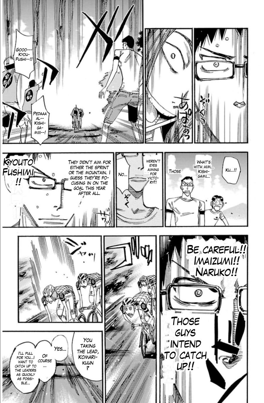 Yowamushi Pedal Chapter 338 page 19 - Chapter 338: Overlapping wishes!!