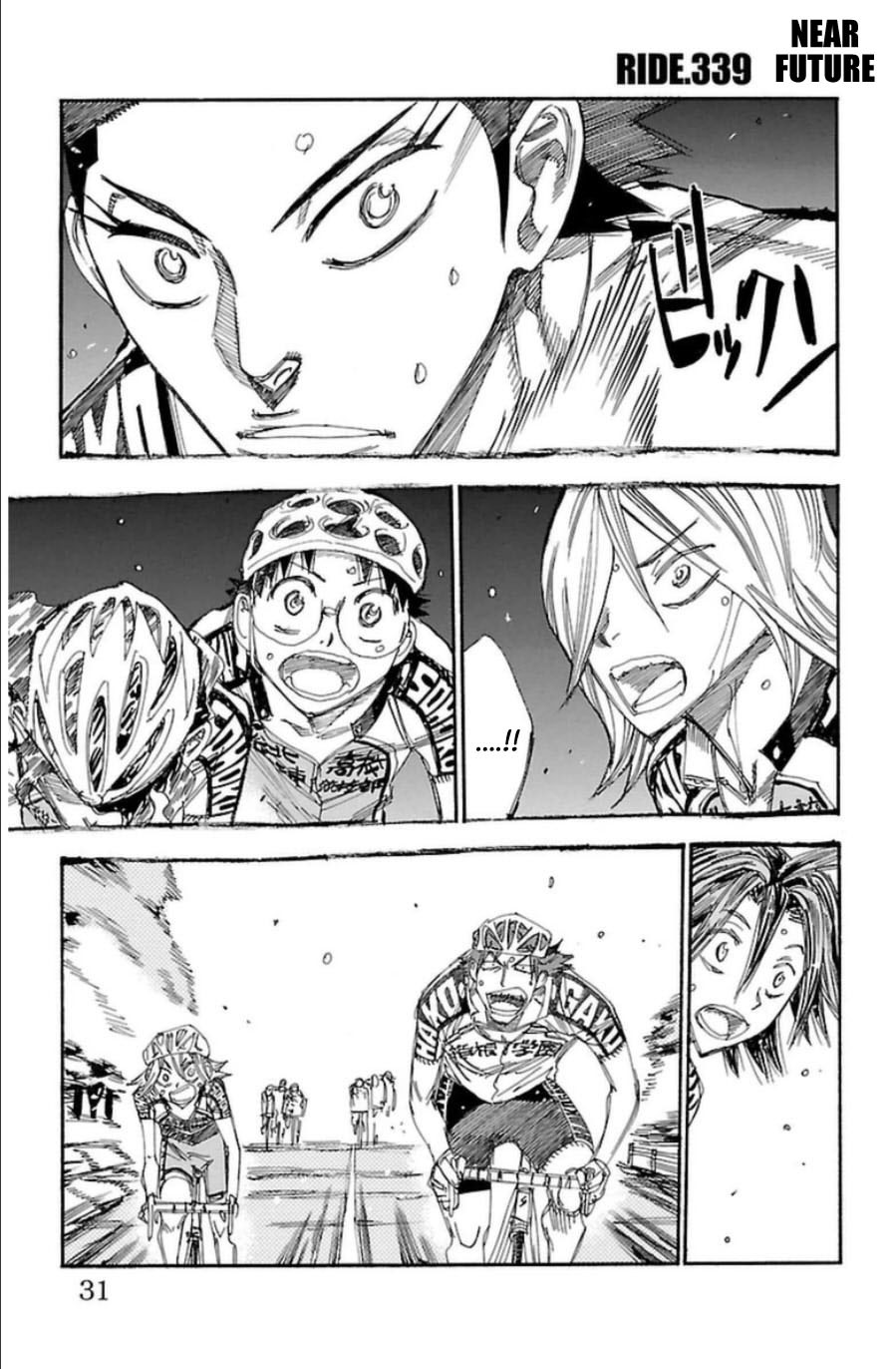 Yowamushi Pedal Chapter 339 page 1 - Chapter 339: Near future