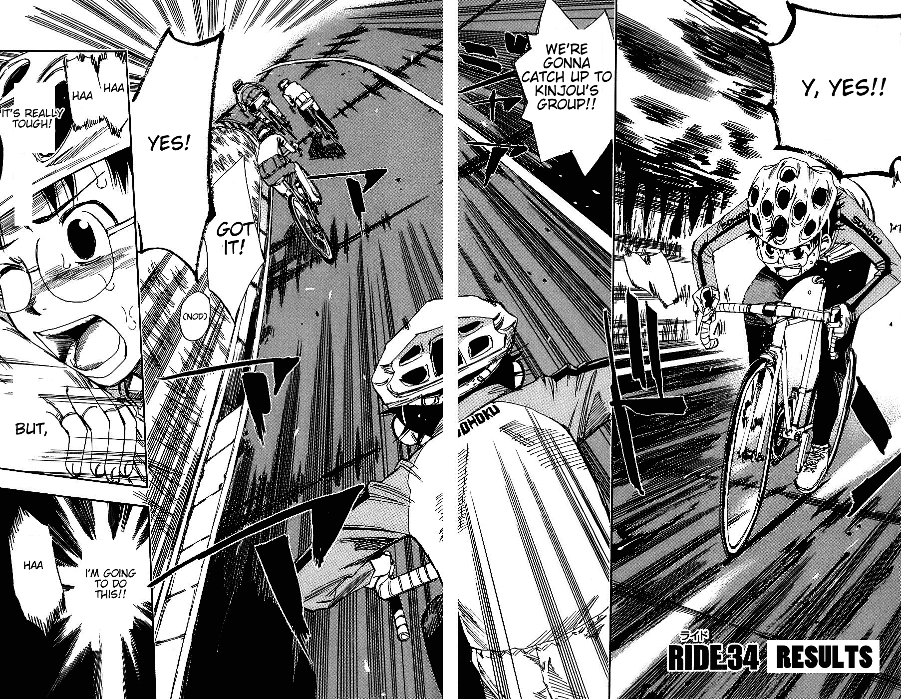 Yowamushi Pedal Chapter 34 page 4 - Chapter 34: Result