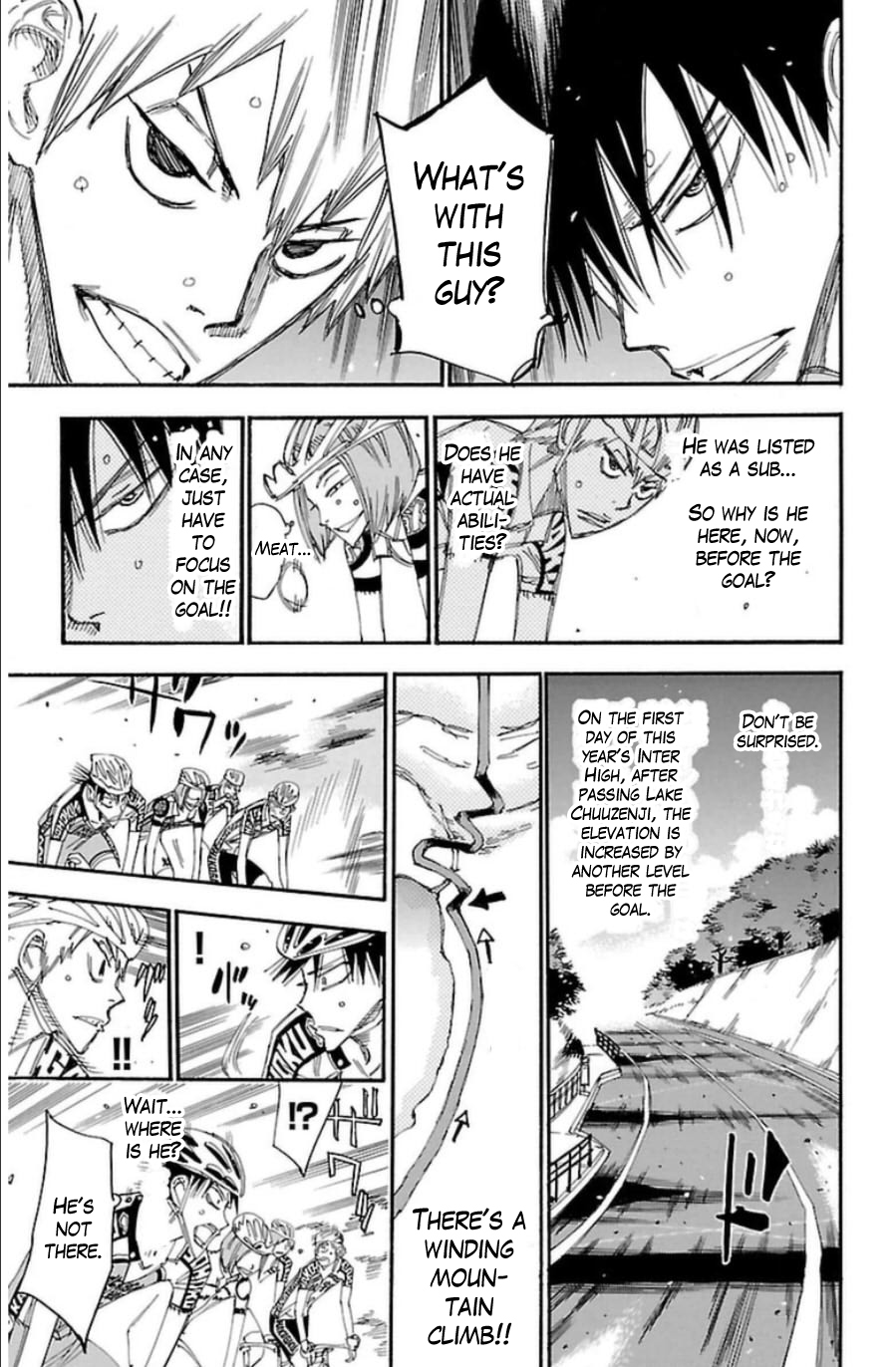 Yowamushi Pedal Chapter 340 page 12 - Chapter 340: Severely earthshaking