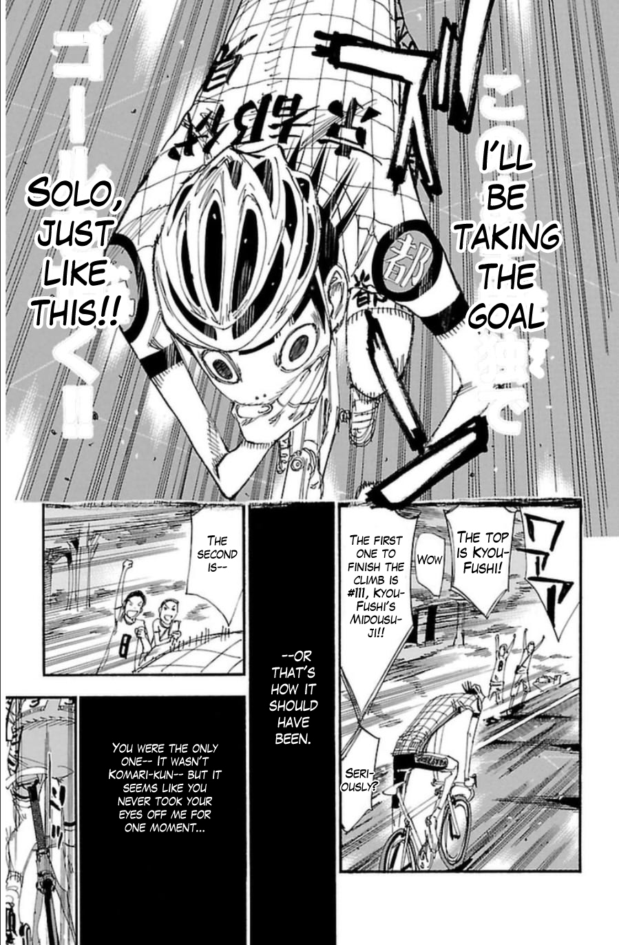 Yowamushi Pedal Chapter 340 page 17 - Chapter 340: Severely earthshaking