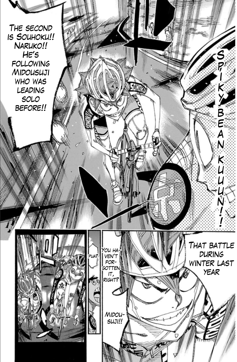 Yowamushi Pedal Chapter 340 page 18 - Chapter 340: Severely earthshaking