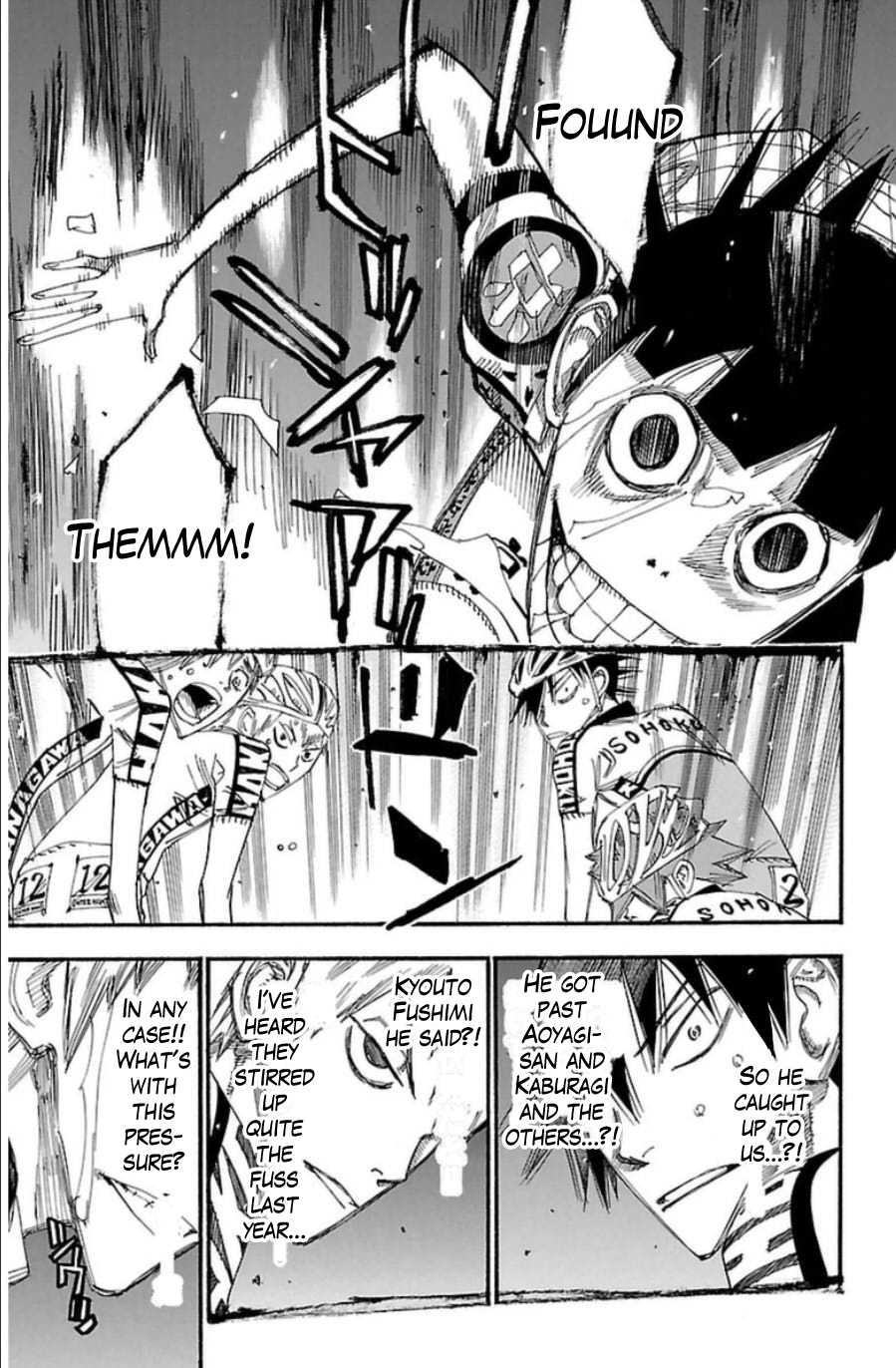 Yowamushi Pedal Chapter 340 page 4 - Chapter 340: Severely earthshaking