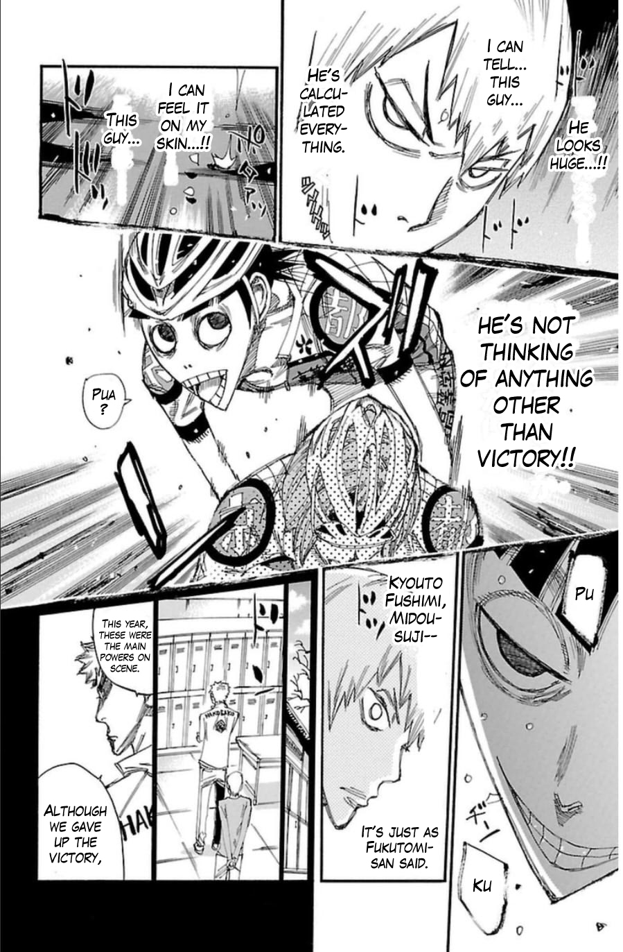 Yowamushi Pedal Chapter 340 page 5 - Chapter 340: Severely earthshaking