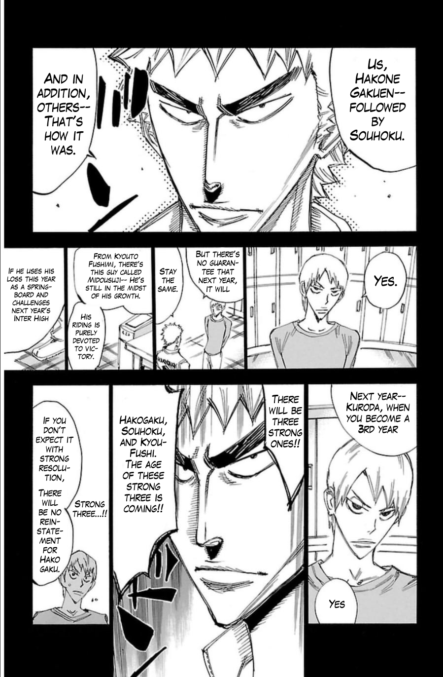 Yowamushi Pedal Chapter 340 page 6 - Chapter 340: Severely earthshaking