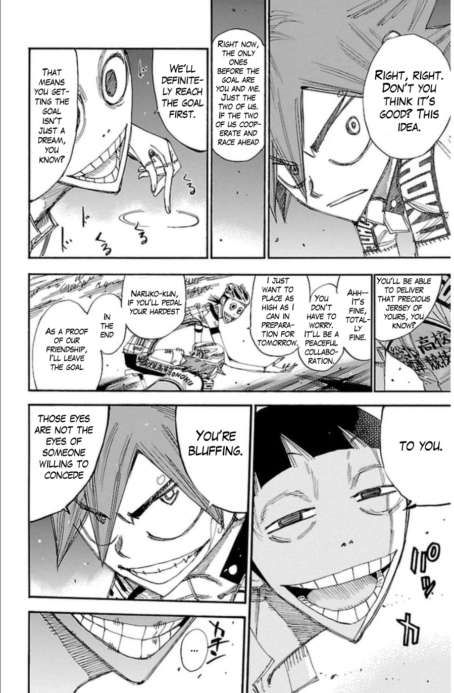 Yowamushi Pedal Chapter 341 page 10 - Chapter 341: Spiky bean
