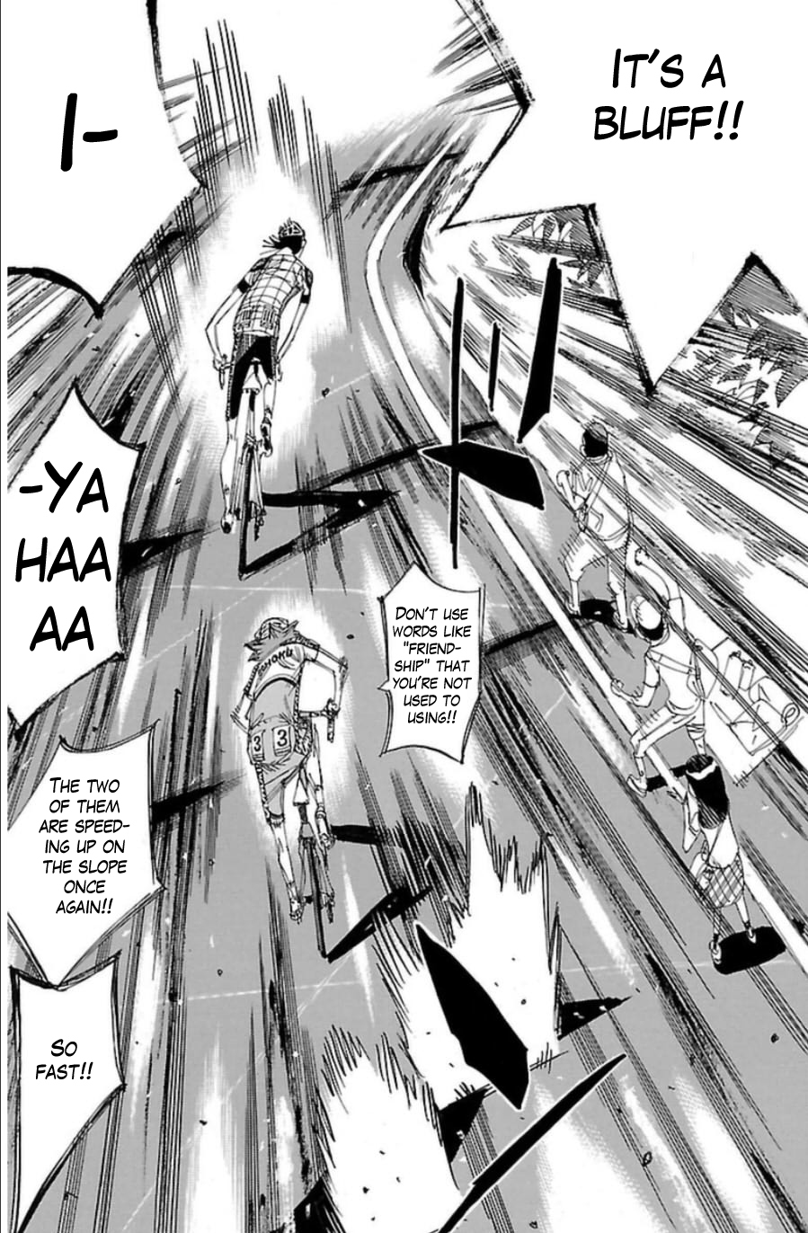 Yowamushi Pedal Chapter 341 page 11 - Chapter 341: Spiky bean