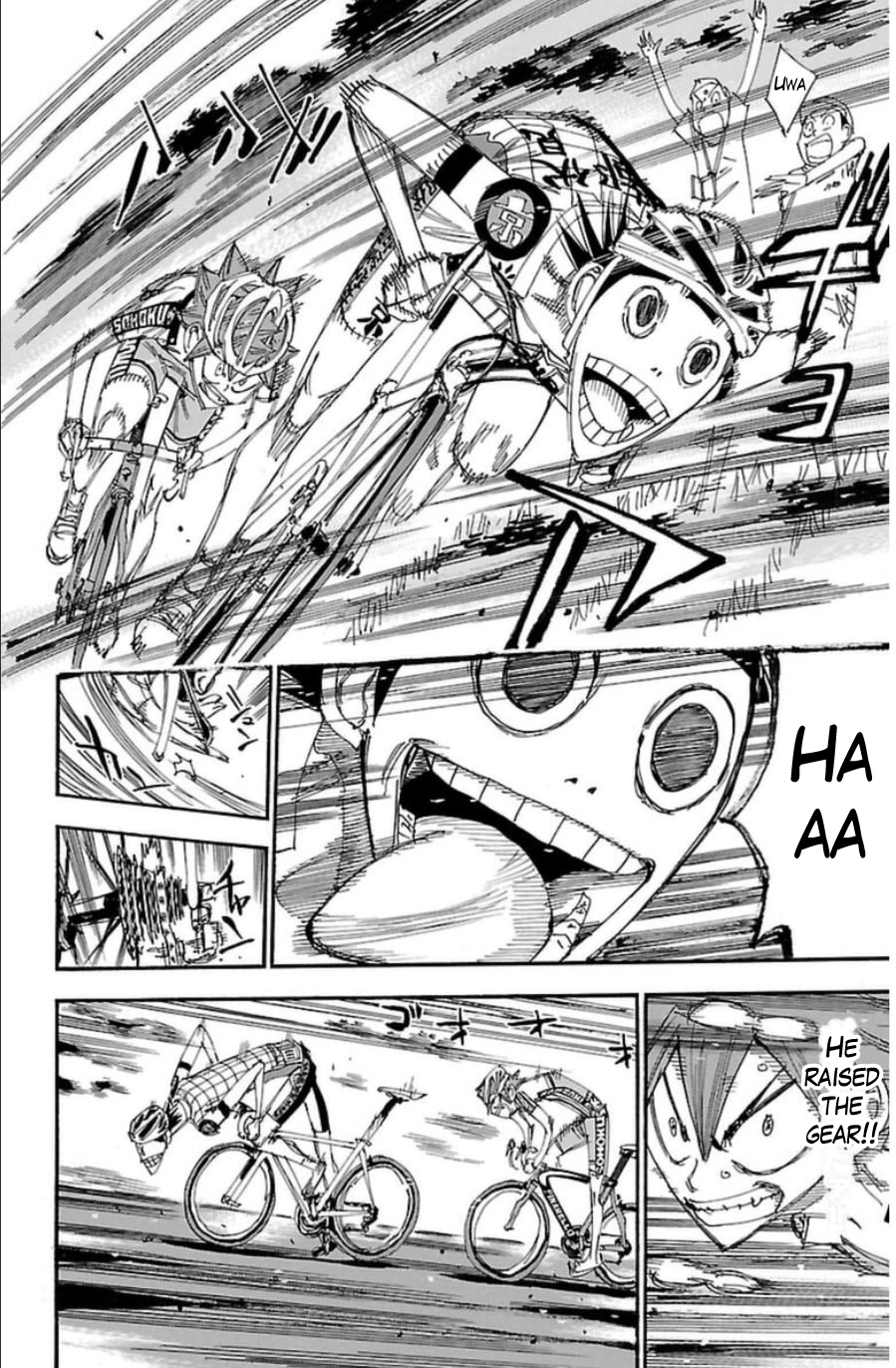 Yowamushi Pedal Chapter 341 page 12 - Chapter 341: Spiky bean