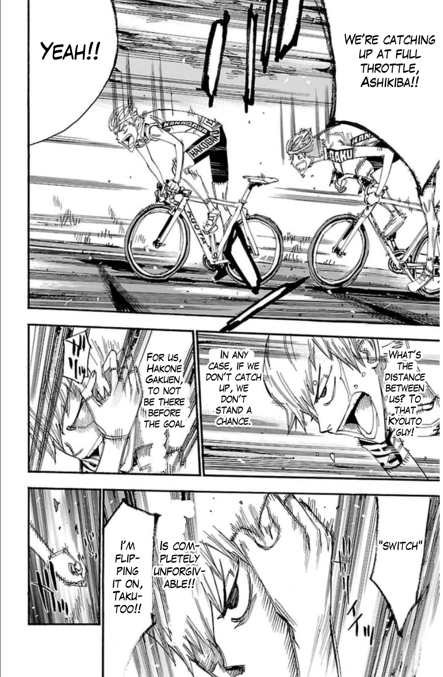 Yowamushi Pedal Chapter 341 page 16 - Chapter 341: Spiky bean