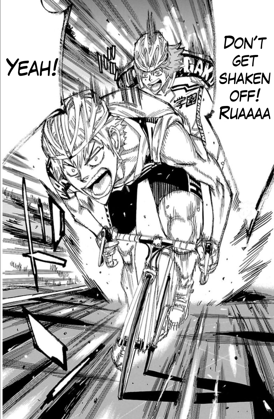 Yowamushi Pedal Chapter 341 page 17 - Chapter 341: Spiky bean