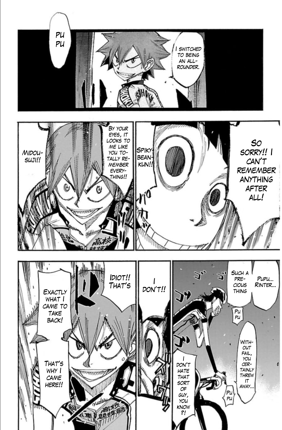 Yowamushi Pedal Chapter 341 page 5 - Chapter 341: Spiky bean