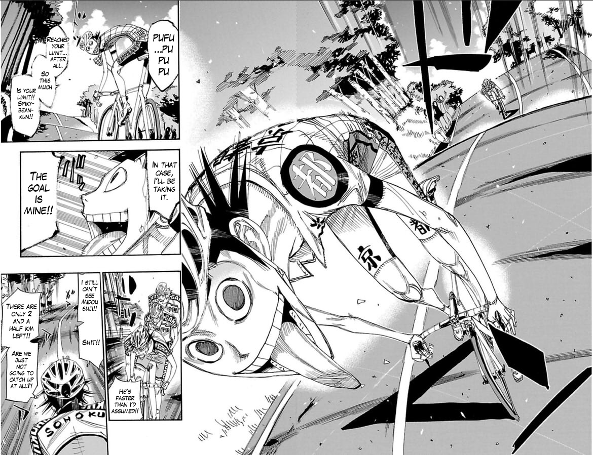 Yowamushi Pedal Chapter 342 page 17 - Chapter 342: Switch