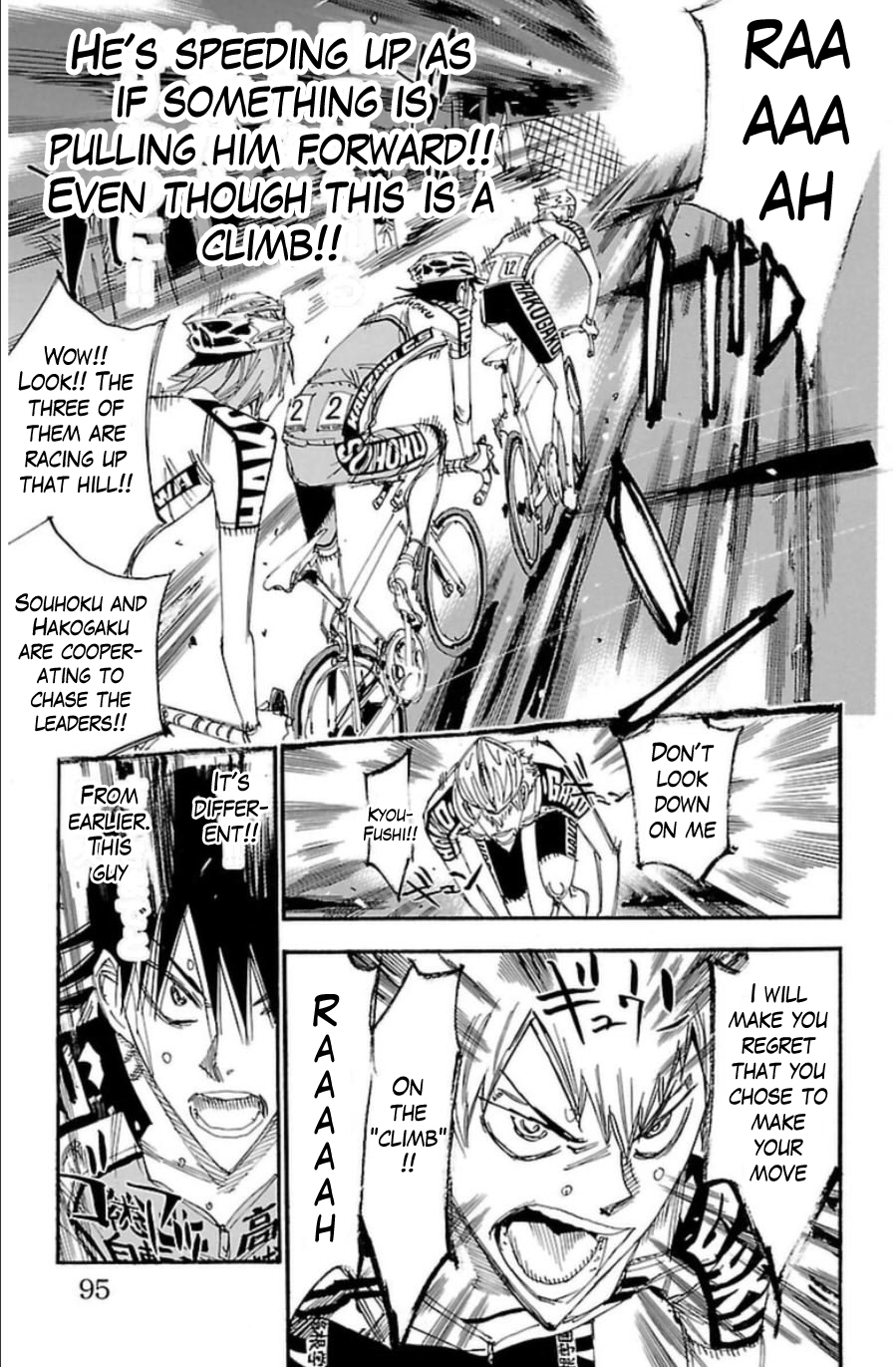 Yowamushi Pedal Chapter 342 page 4 - Chapter 342: Switch