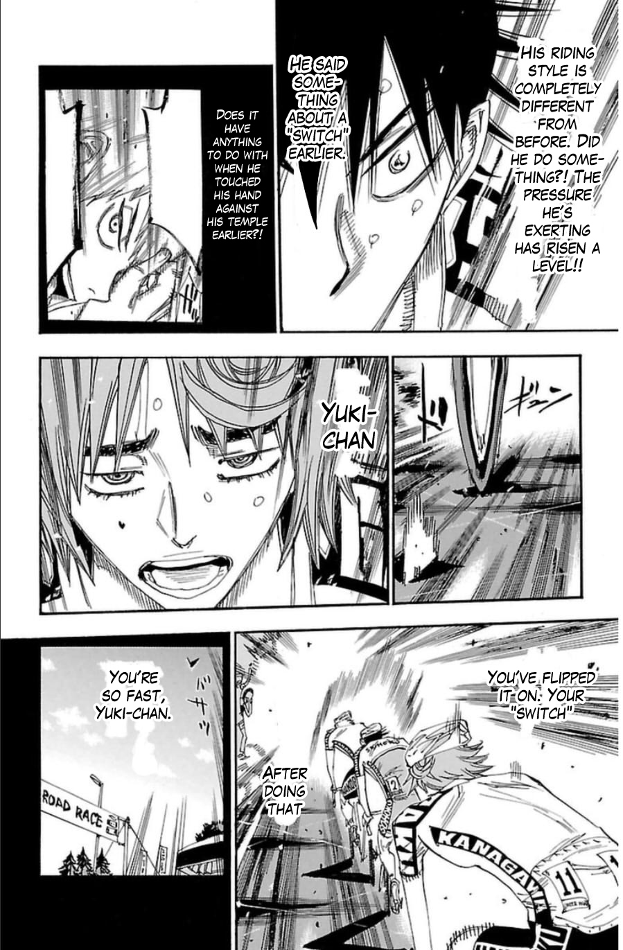 Yowamushi Pedal Chapter 342 page 5 - Chapter 342: Switch