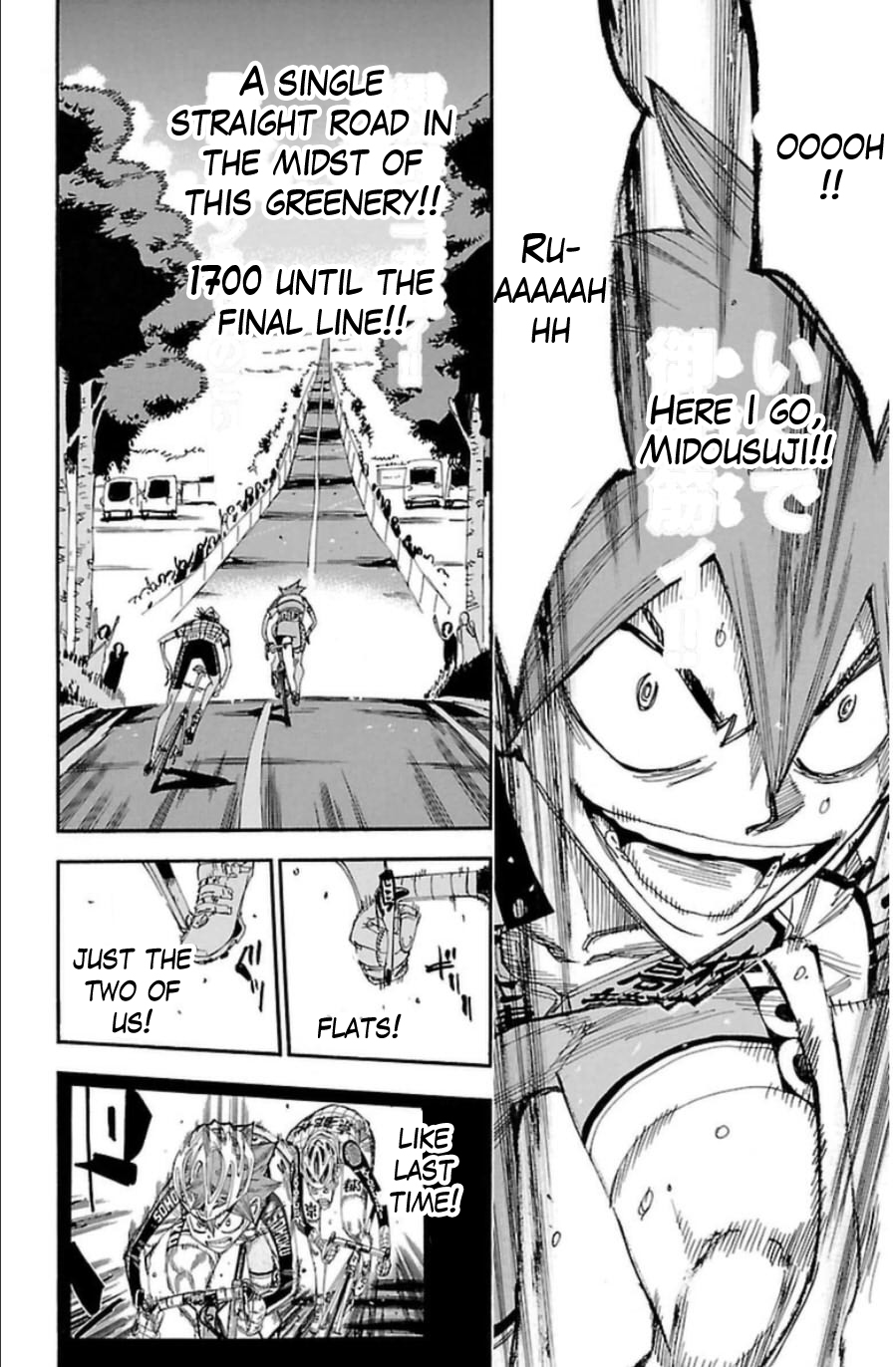 Yowamushi Pedal Chapter 343 page 10 - Chapter 343: Getting away!!