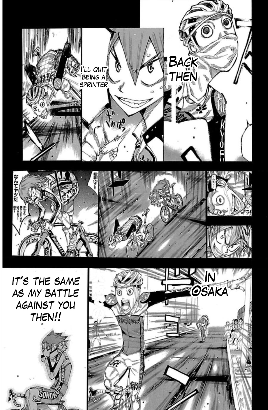 Yowamushi Pedal Chapter 343 page 11 - Chapter 343: Getting away!!