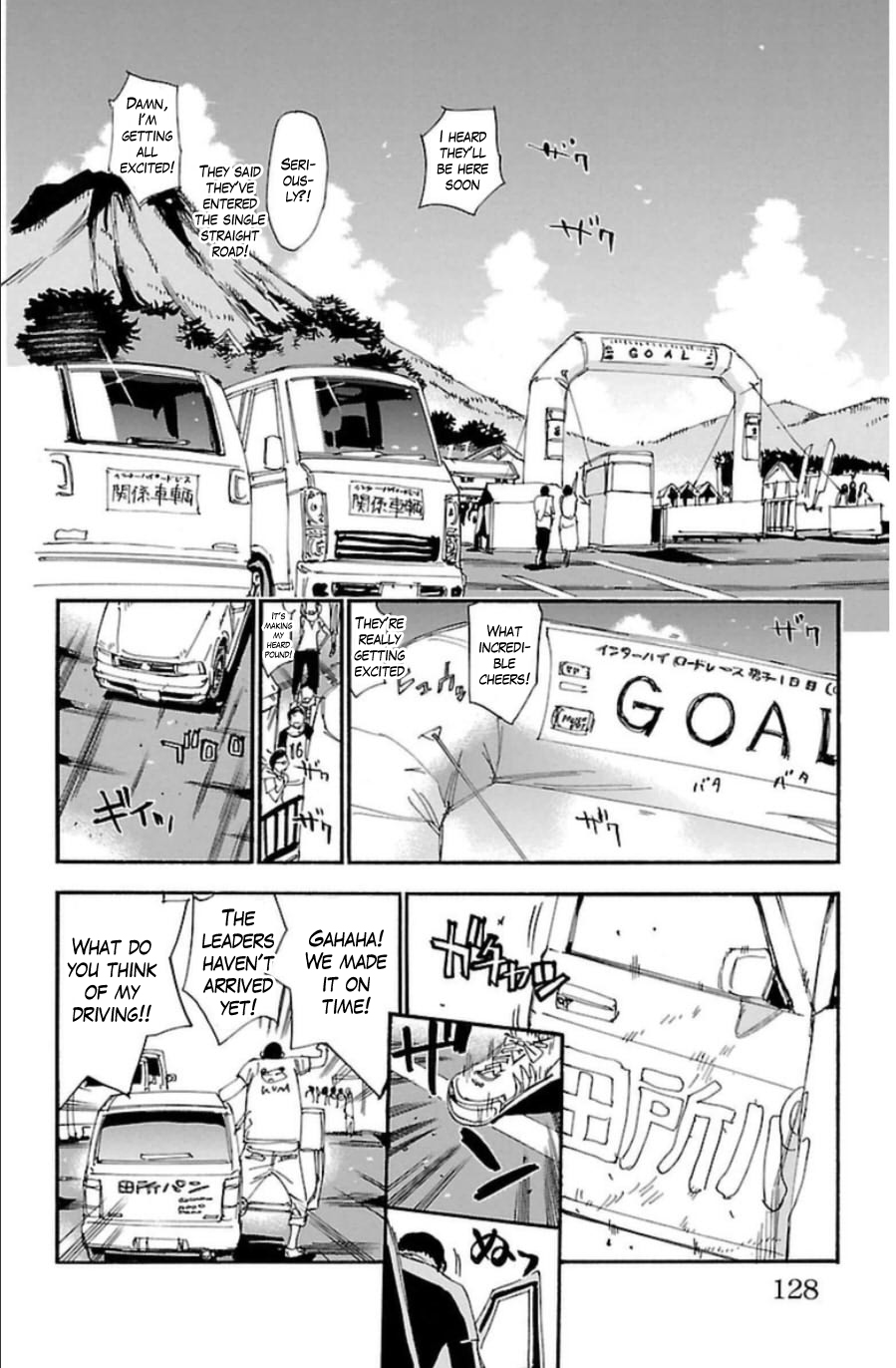 Yowamushi Pedal Chapter 343 page 14 - Chapter 343: Getting away!!