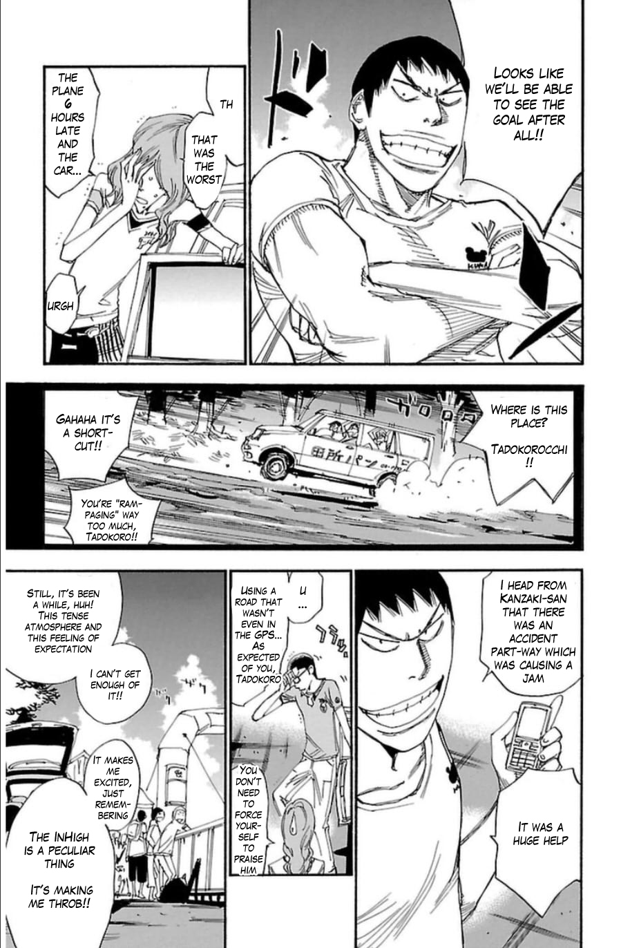 Yowamushi Pedal Chapter 343 page 15 - Chapter 343: Getting away!!