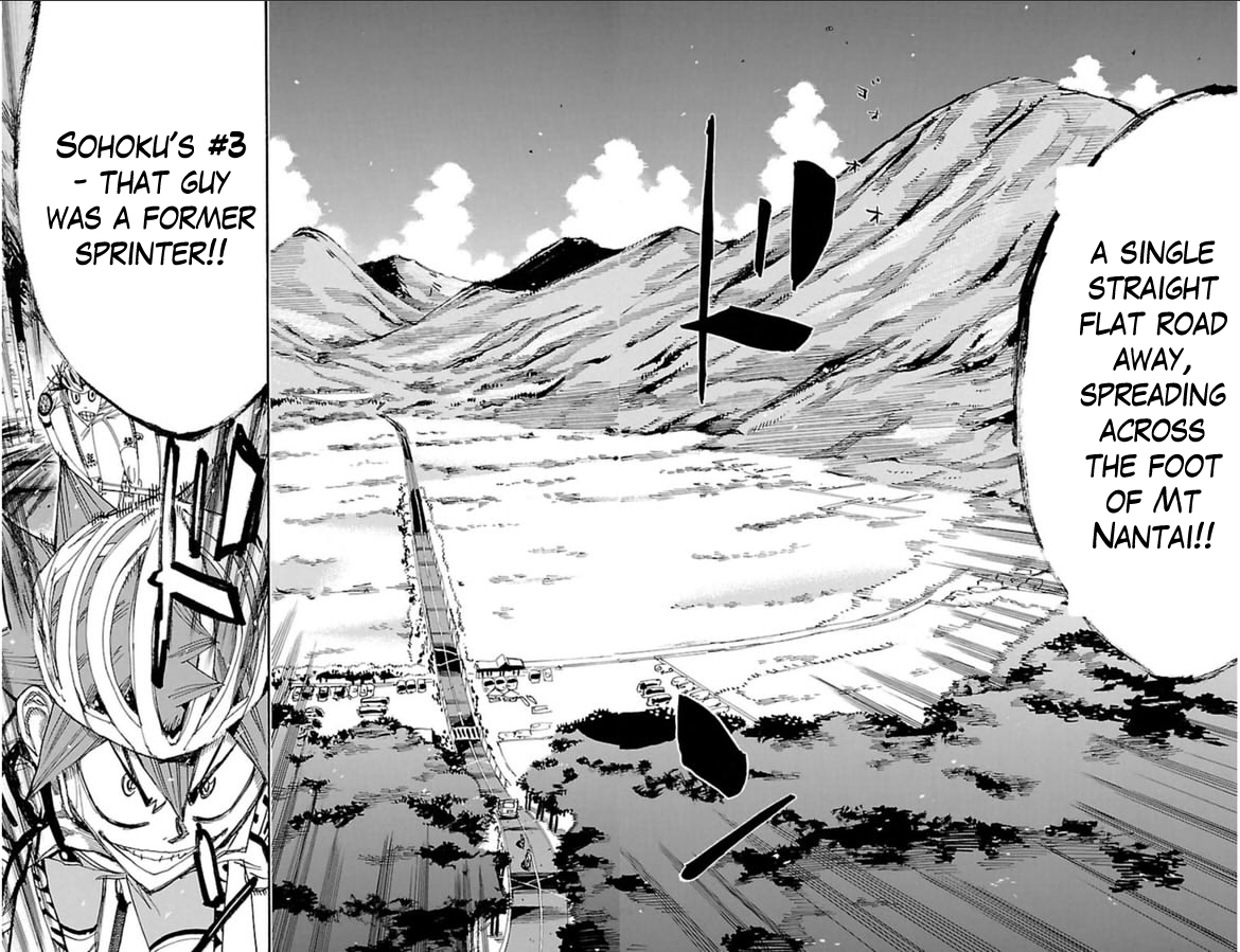 Yowamushi Pedal Chapter 343 page 9 - Chapter 343: Getting away!!